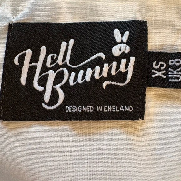 Hell Bunny Black and White Label - Picture 2 of 5